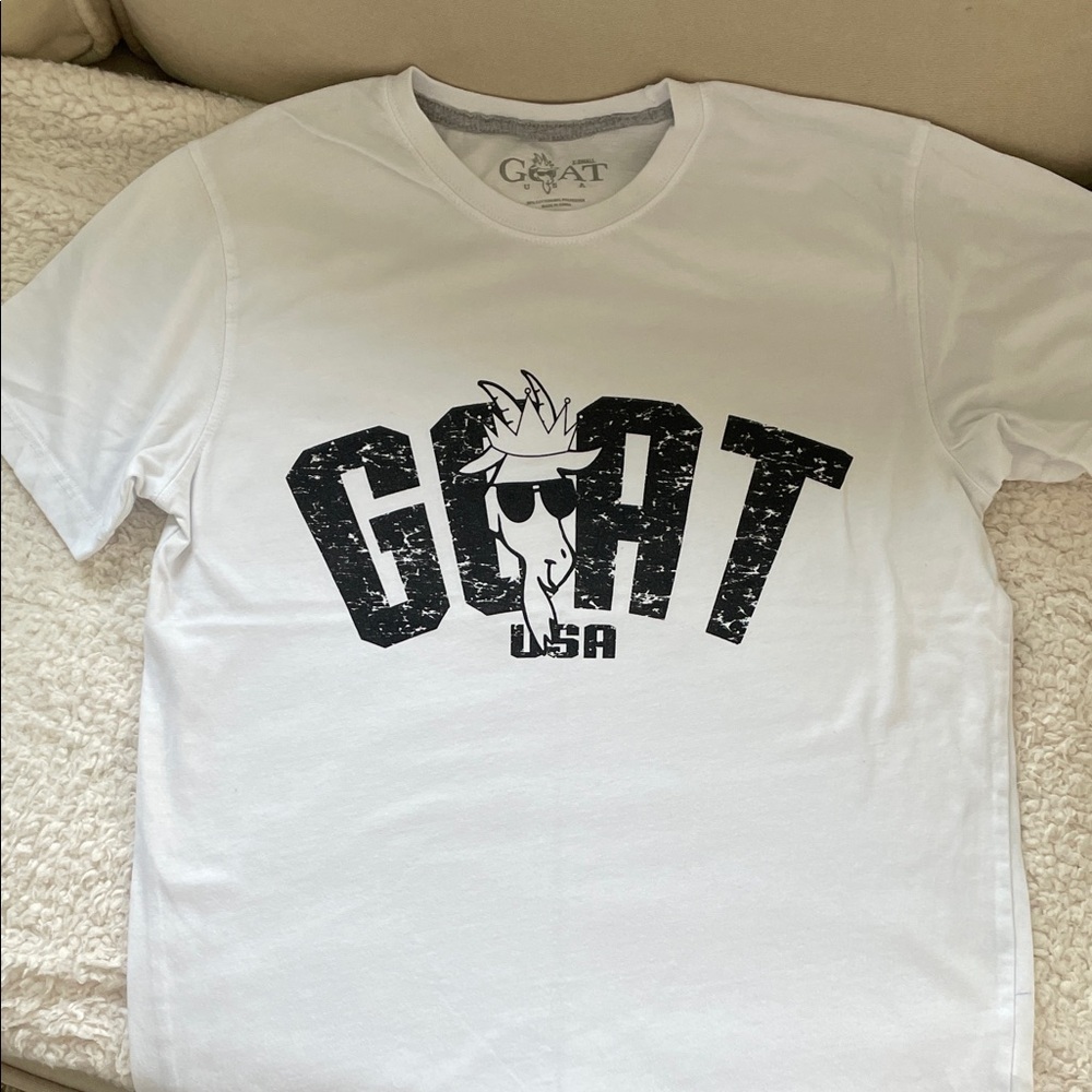 White Goat USA Graphic T-Shirt